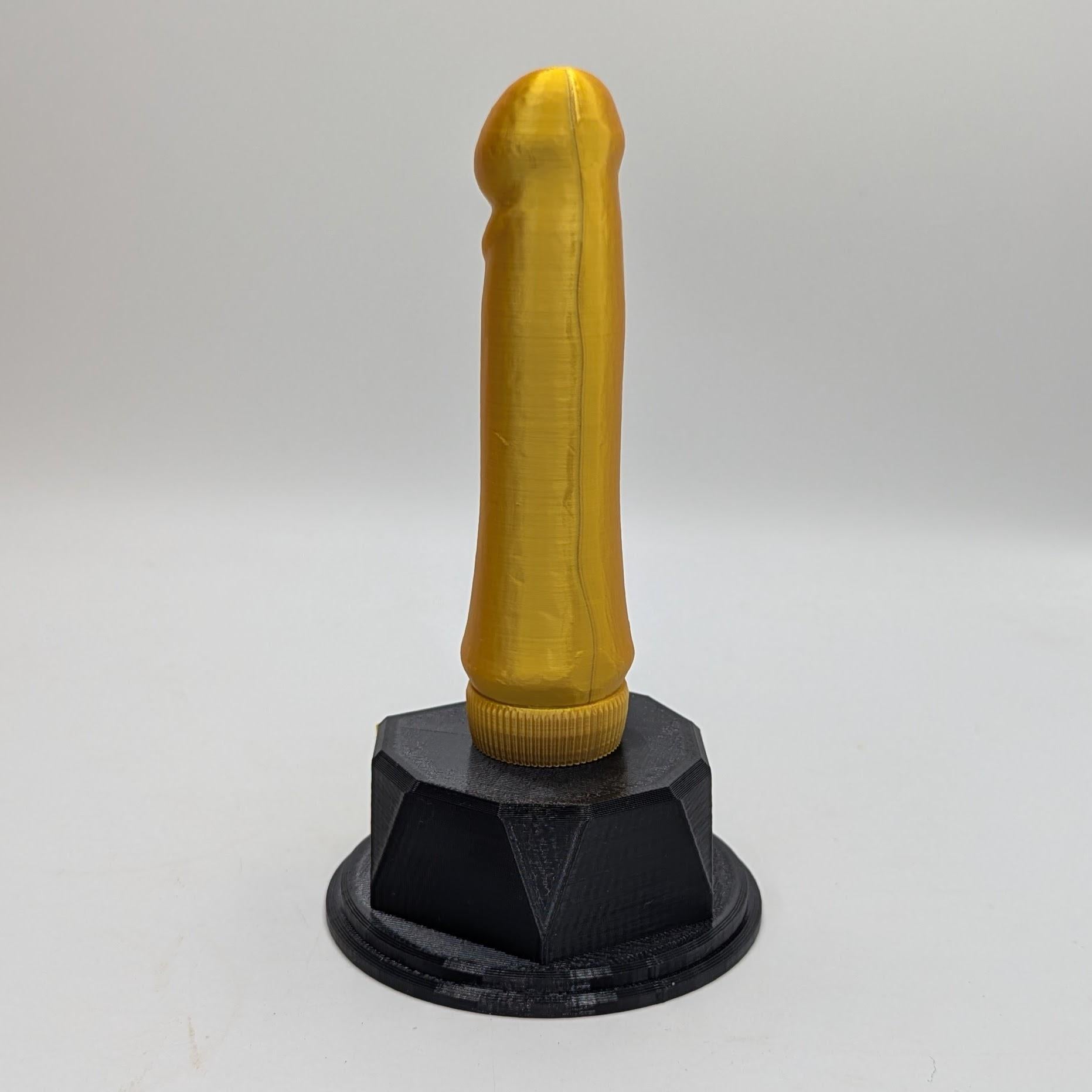 Personalised Dildo Trophy, Custom Trophy Gift, Biggest Dildo Award, Dildo Gift, Dildo Shaped Gift, Dildo Award Trophy, Joke Dildo Award Gift