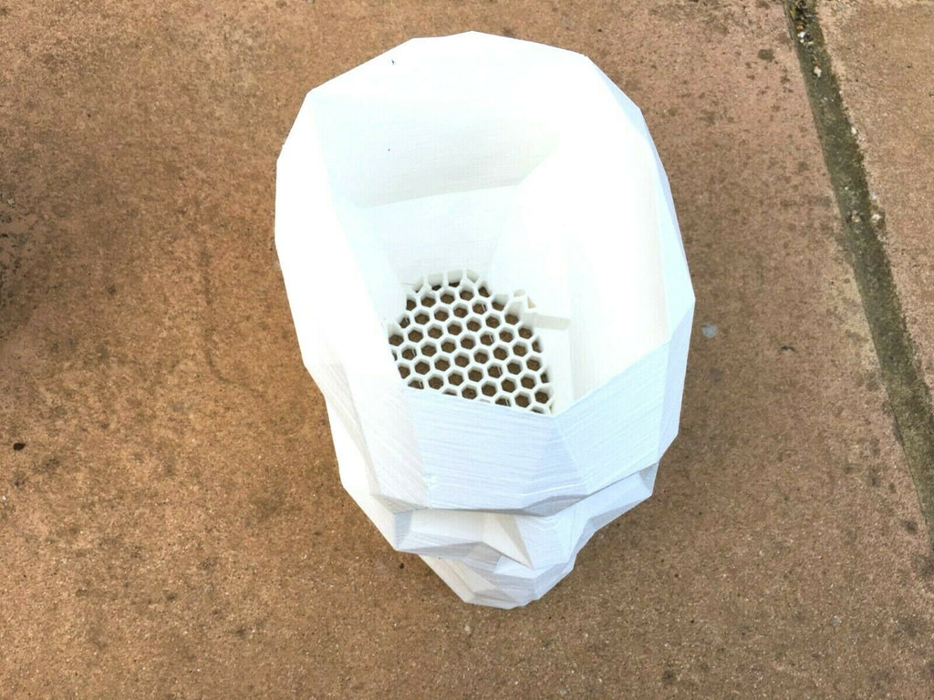 Skull Plant Pot, Skull Planter, Gothic Plant Pot Gift, Skull Ornament, Gothic Garden Pot, Skull Flower Pot, Gothic Home Decor, Skull Pot