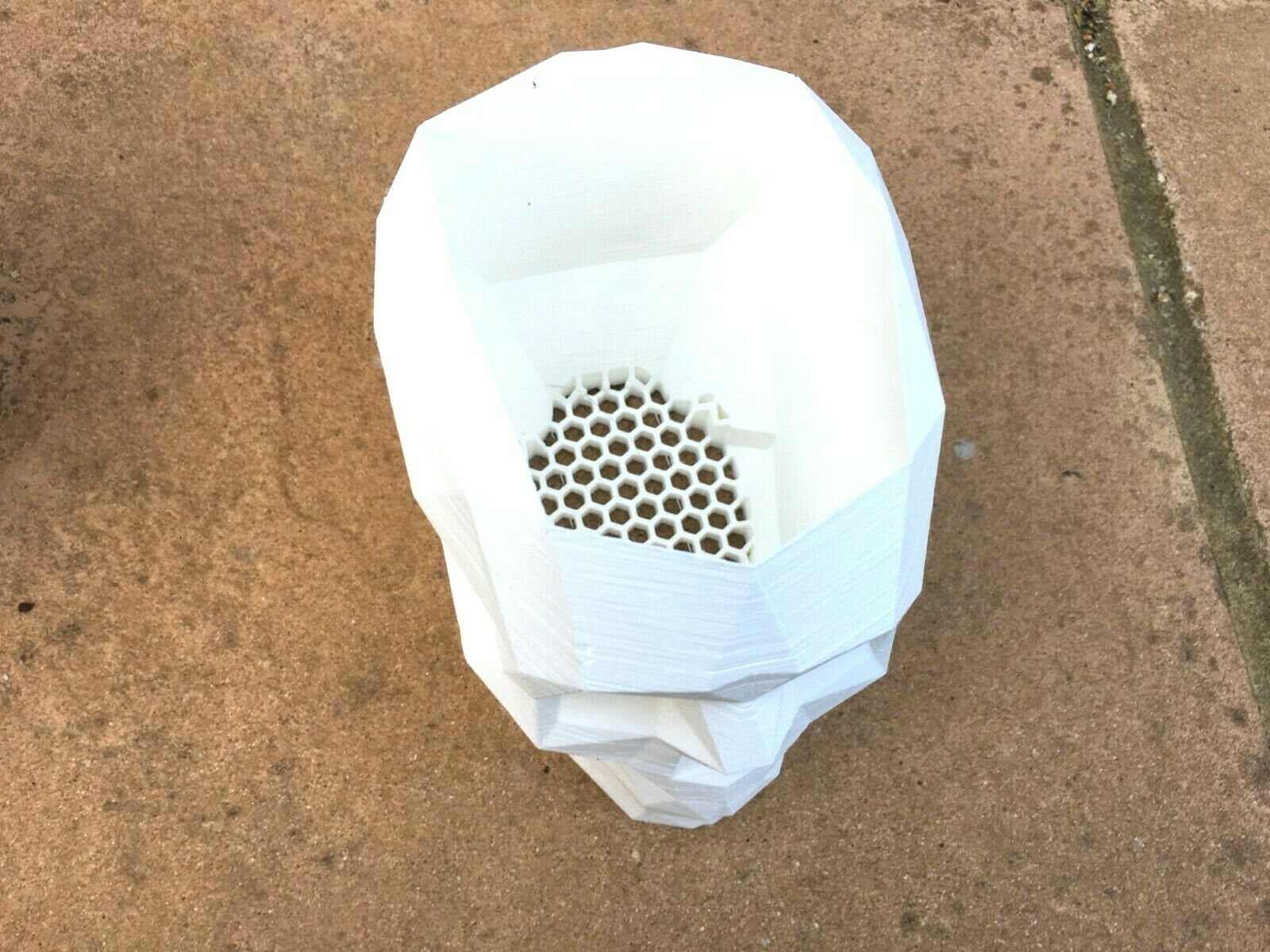 Skull Plant Pot, Skull Planter, Gothic Plant Pot Gift, Skull Ornament, Gothic Garden Pot, Skull Flower Pot, Gothic Home Decor, Skull Pot