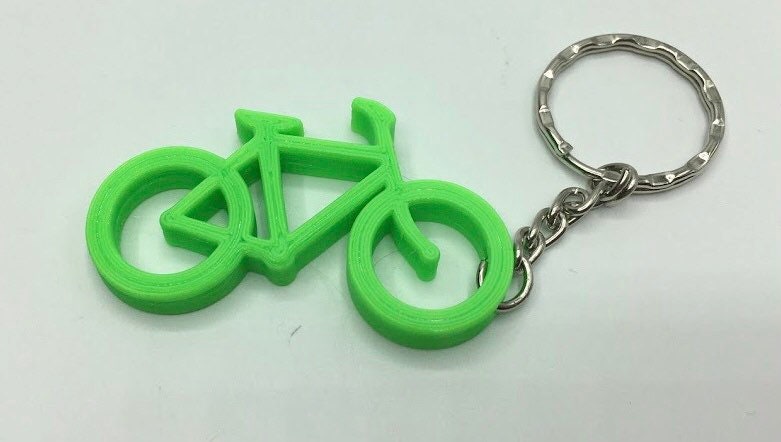 Bike Keyring Gift, Bicycle Keyring Gift, Cycling Gift, Bike Lock Keyring, Keyring for Bike Lover, Cyclist Keyring, Bike Charm, Bike Shaped