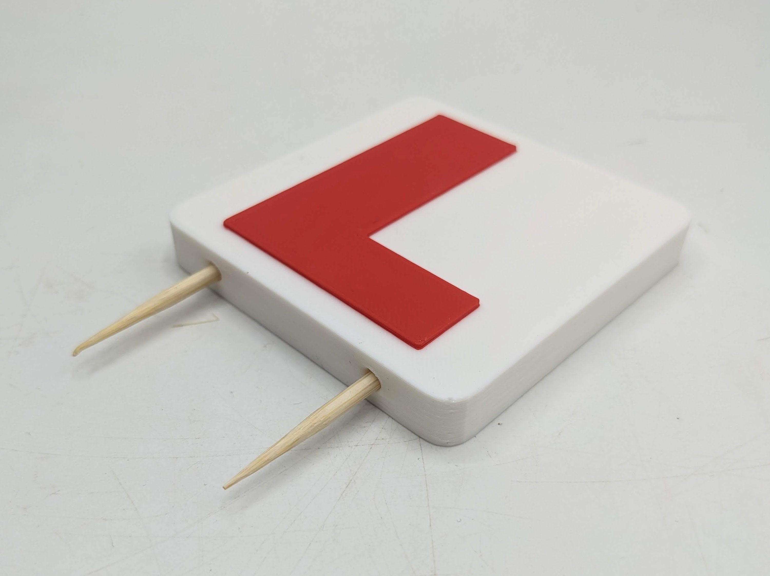 Learner Driver Cake Topper / New Driver Cake Topper / LPlate Cake Topper / 17th Birthday Cake /P Plate Cake Topper / Just Passed Cake Topper