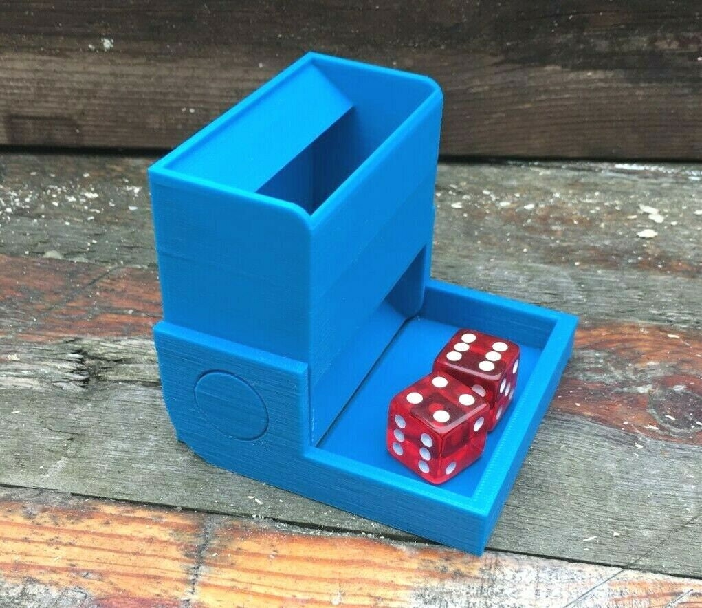 Mini Folding Travel Dice Tower for Traditional Table and RPG Dice Game e.g. D&D / Compact Dice Tower / Board Games Folding Dice Tower / Game