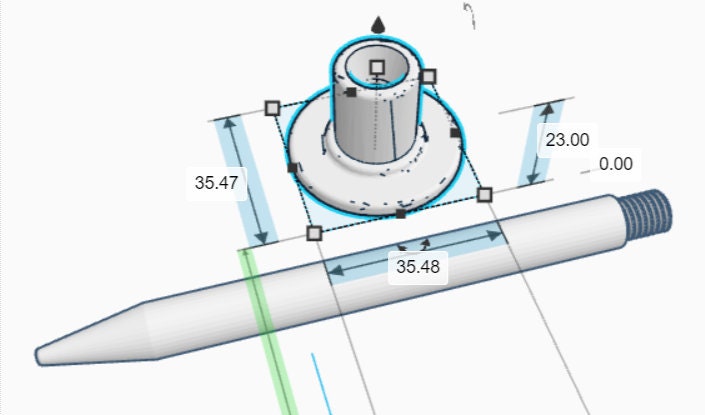 Quill to fit the EEW Nano 2.0 / Quill Accessory for EEW Nano 2.0