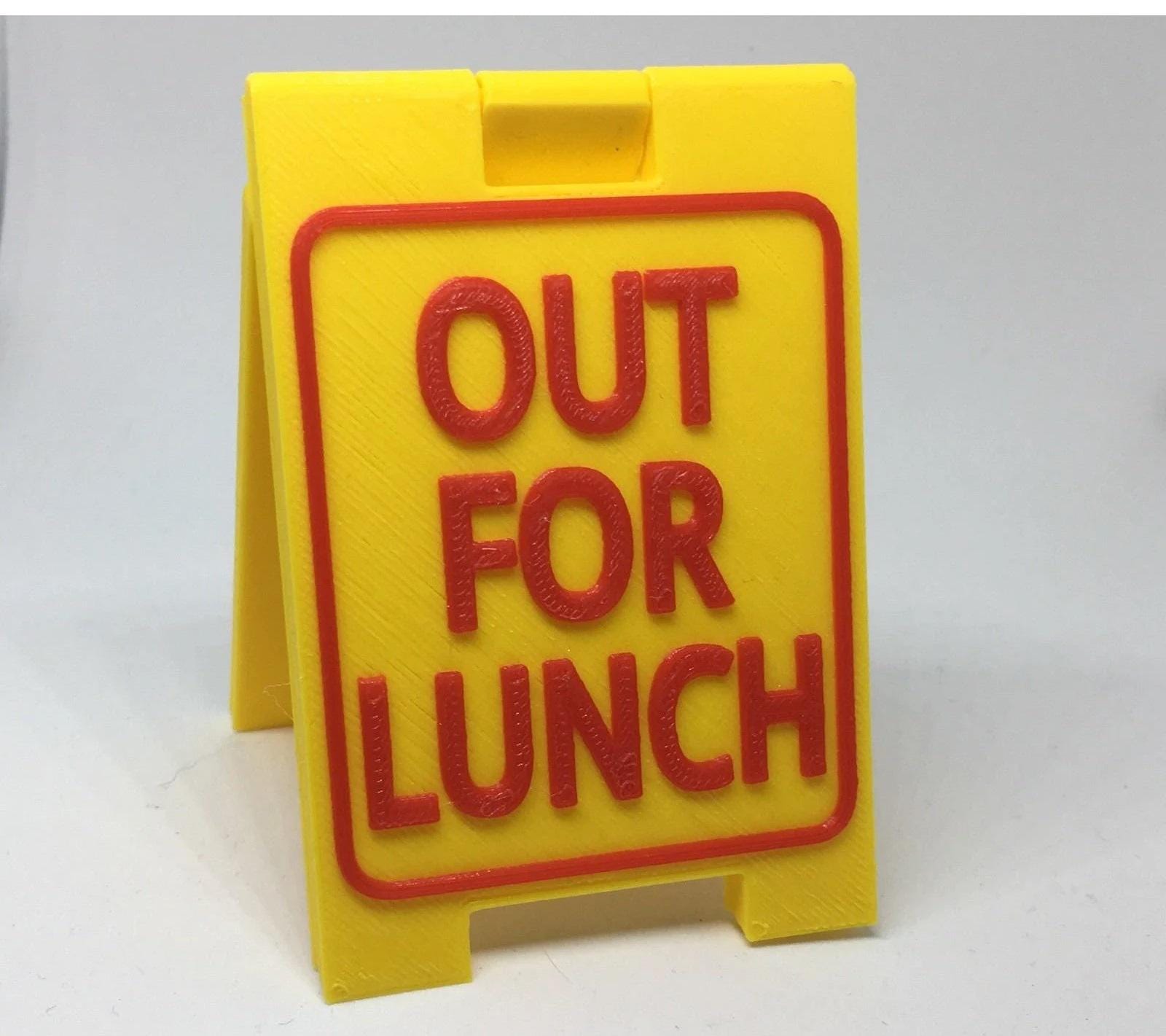 Empty The Dishwasher Sign / Till Closed Sign / Out for Lunch Sign / Till Closed Sign / Customisable Sandwich Board Sign / Wash Hands Sign