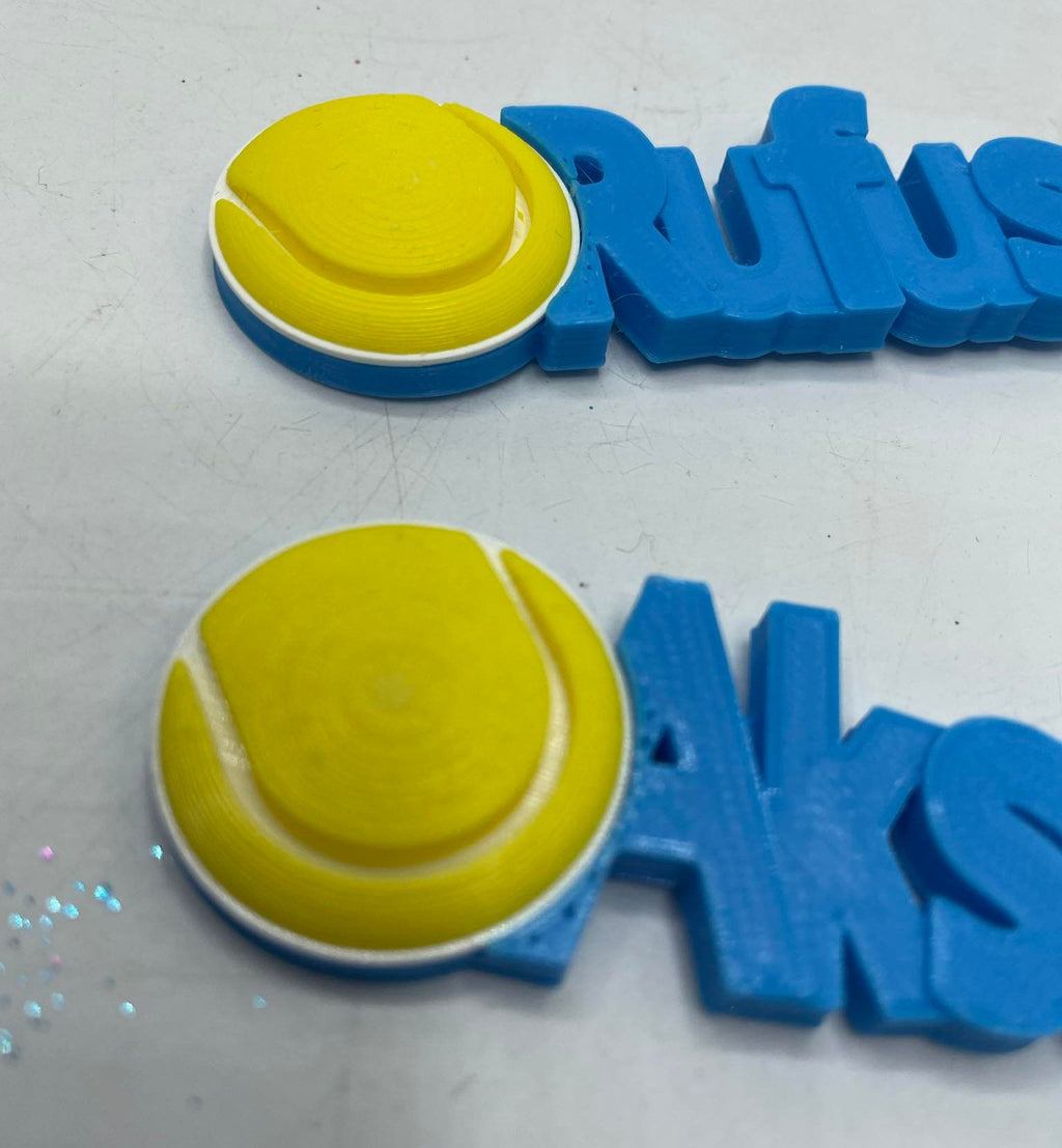 Personalised Tennis Keyring / Custom Made Tennis Gift / Tennis Gift Keyring / Tennis Bag Keyring Name / Tennis Gift / Gifts for Tennis Lover