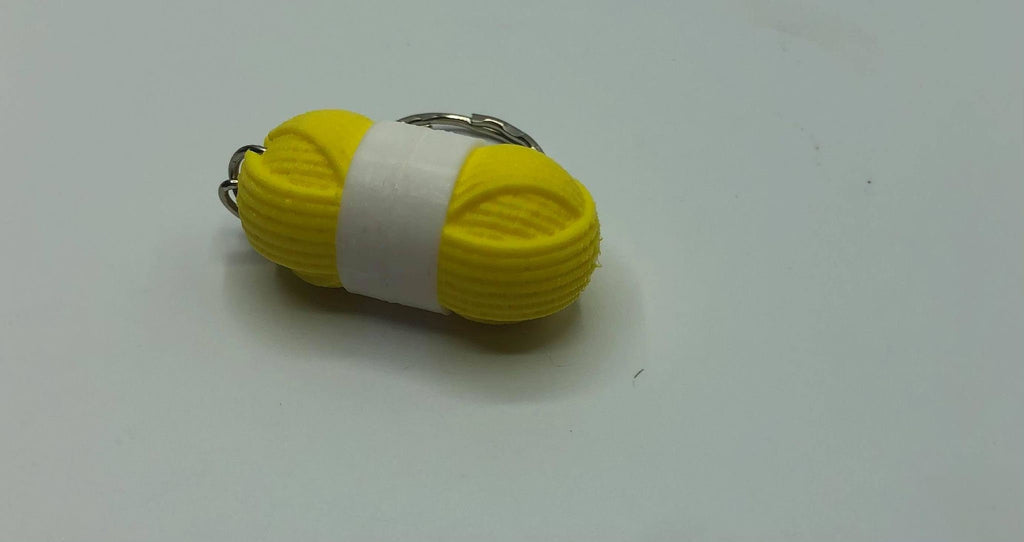 Wool Keyring, Yarn Ball Keyring, Gift for Knitter, Crochet Gift, Knitting Wool, Wool Shaped Gift, Yarn Shaped Gift, Crochet Queen, Knitting