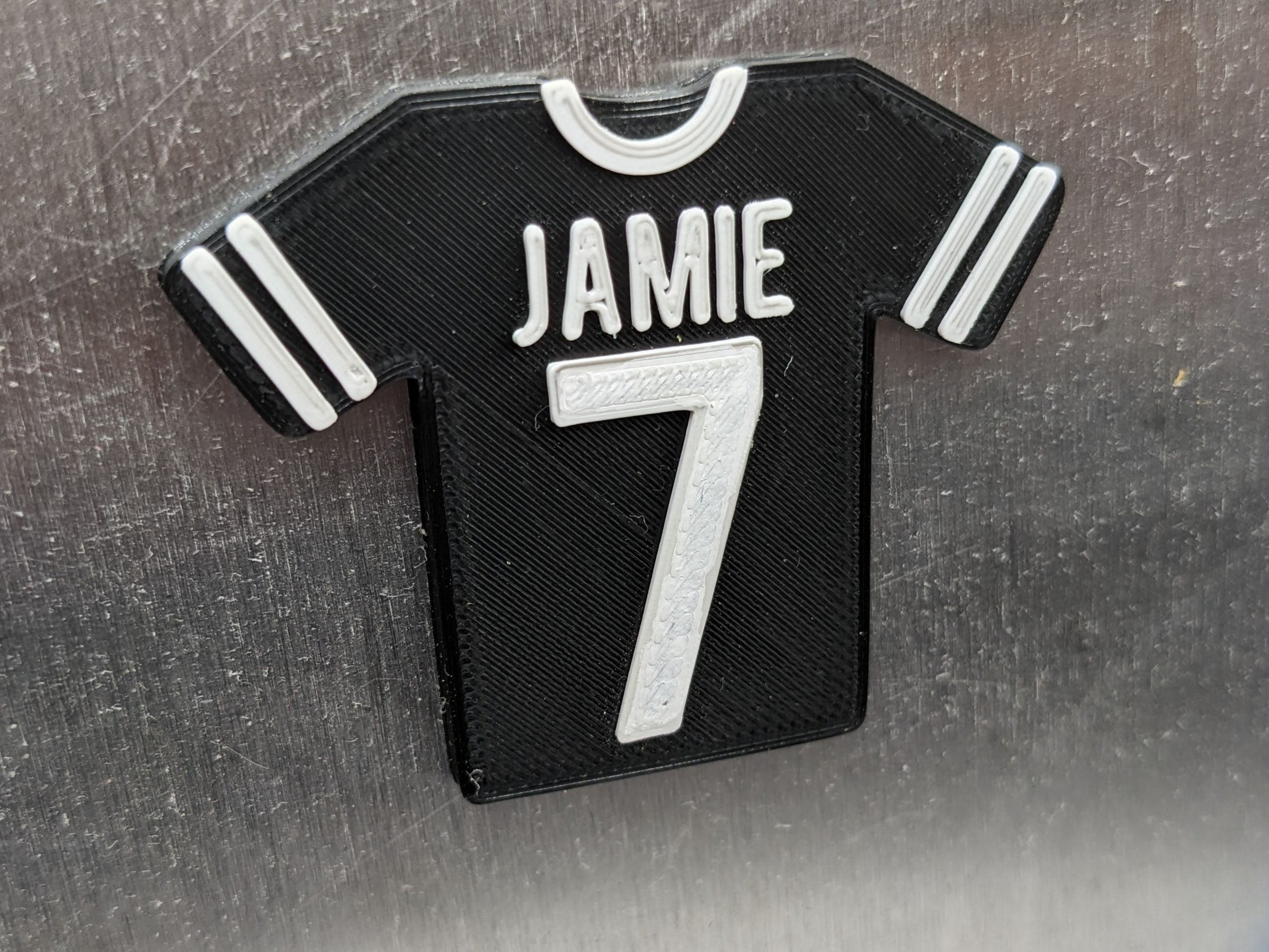 Personalised Football Shirt Magnet / Soccer Magnet / Football Party Bag Fillers / Football Team Magnets / Football Gift / Football Favour