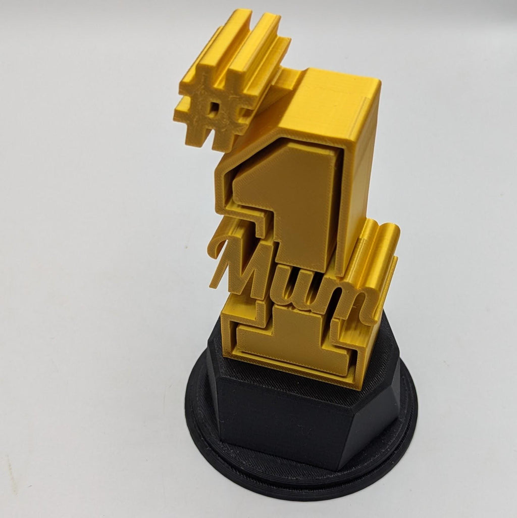 Personalised No1 Mum Trophy, Mum Fun Trophy, Gift for Mum, Mothers Day Gift, No1 Mum Award, Custom Mum Gift, Best Mum Gift, Mum Birthday