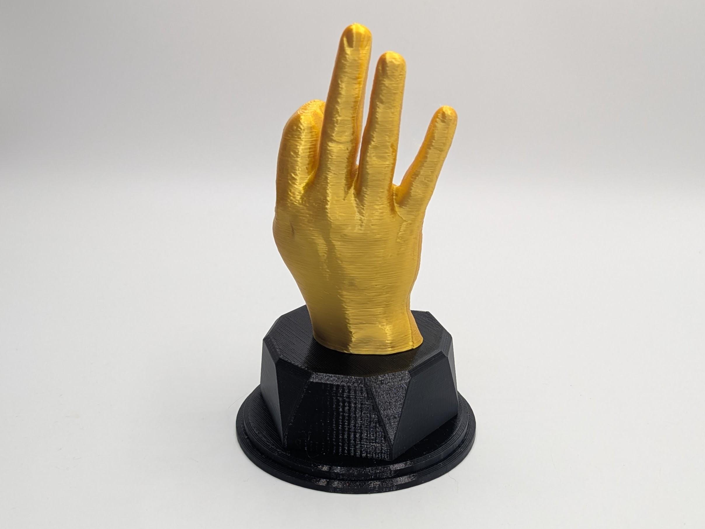 Personalised Ok Trophy, OK Gesture Trophy, Okay Trophy Award, Custom Trophy, Golden Award, Hand Gesture Trophy, Funny Trophy, Office Trophy