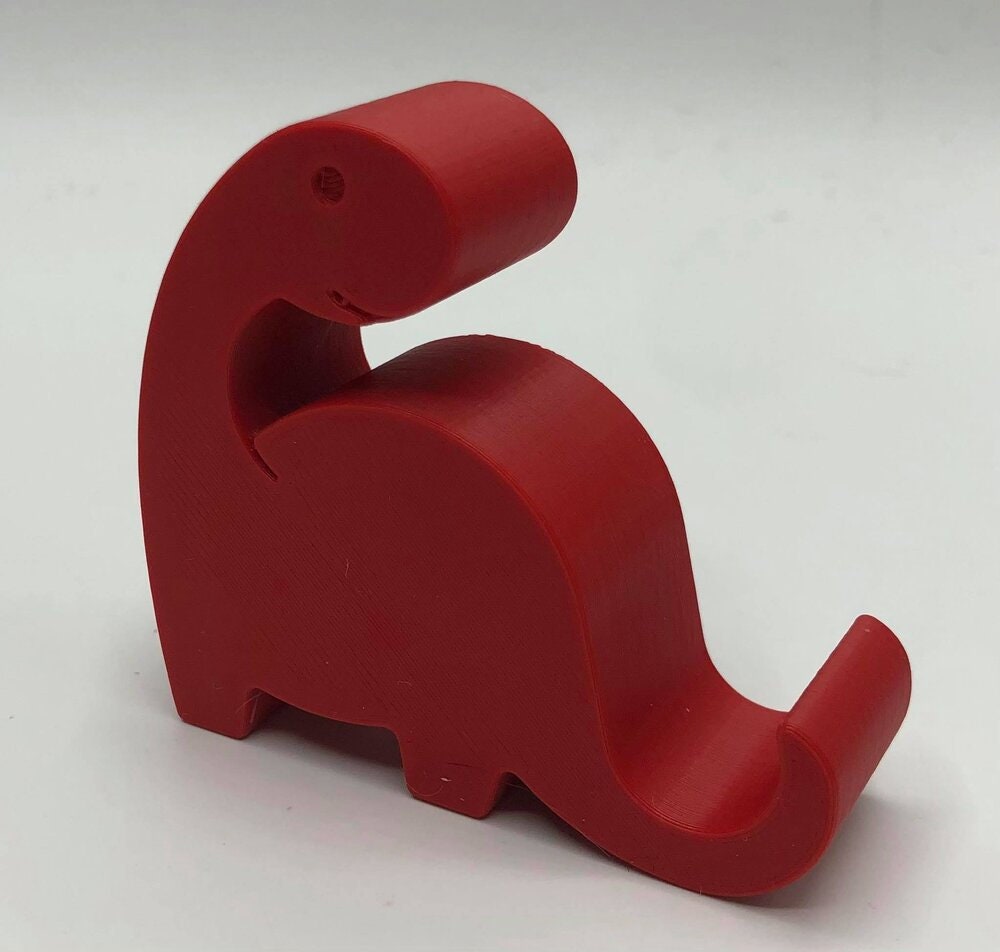 Dinosaur Mobile Phone Stand / Dinosaur Shaped Phone Stand / Iphone Phone Holder / Android Phone Holder / Dinosaur Phone Holder / Dinosaur