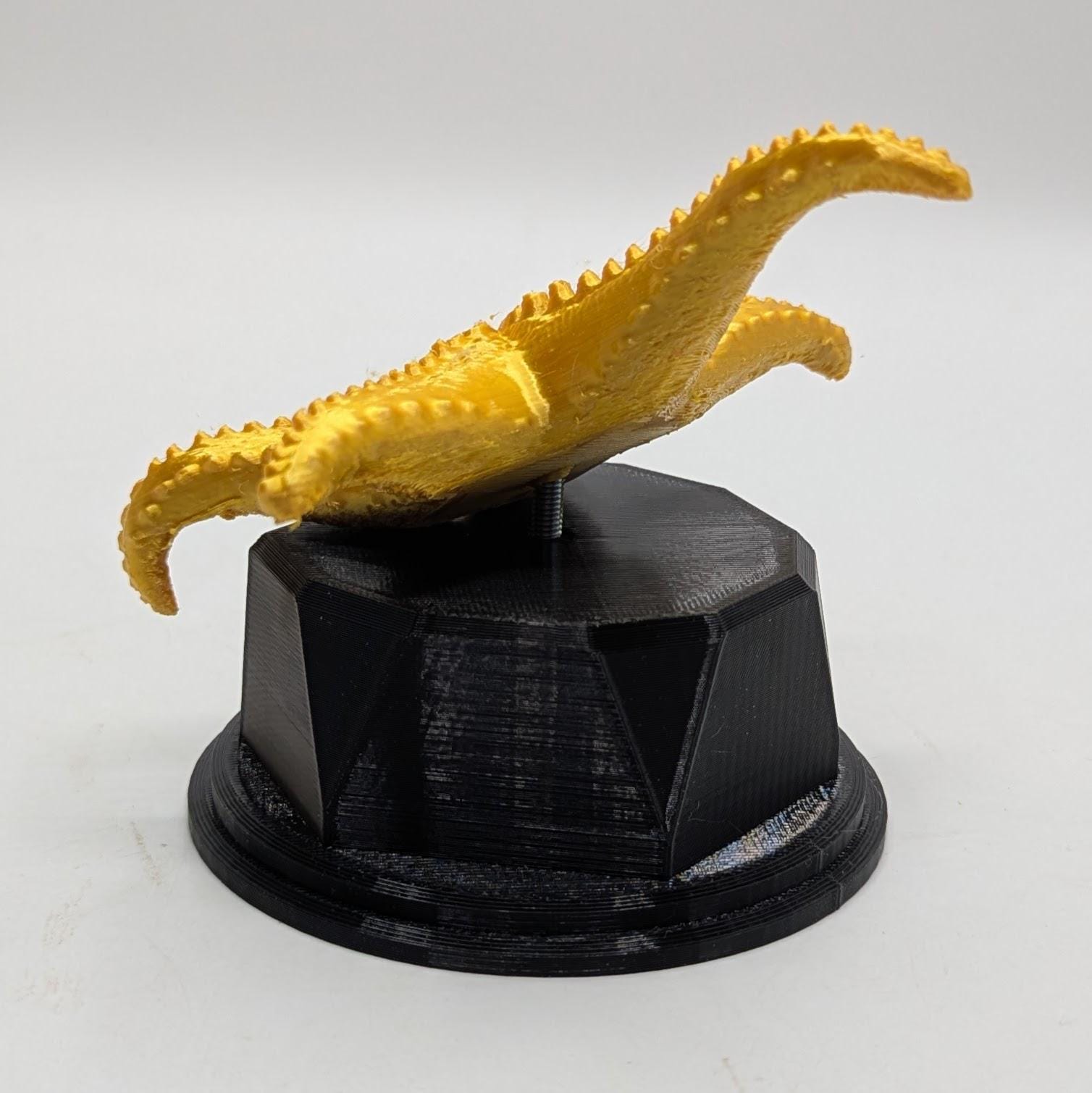 Personalised Starfish Trophy, Starfish Award Gift, Starfish Joke Gift, Custom Trophy Award, Starfish Shaped Gift, Chocolate Starfish Award