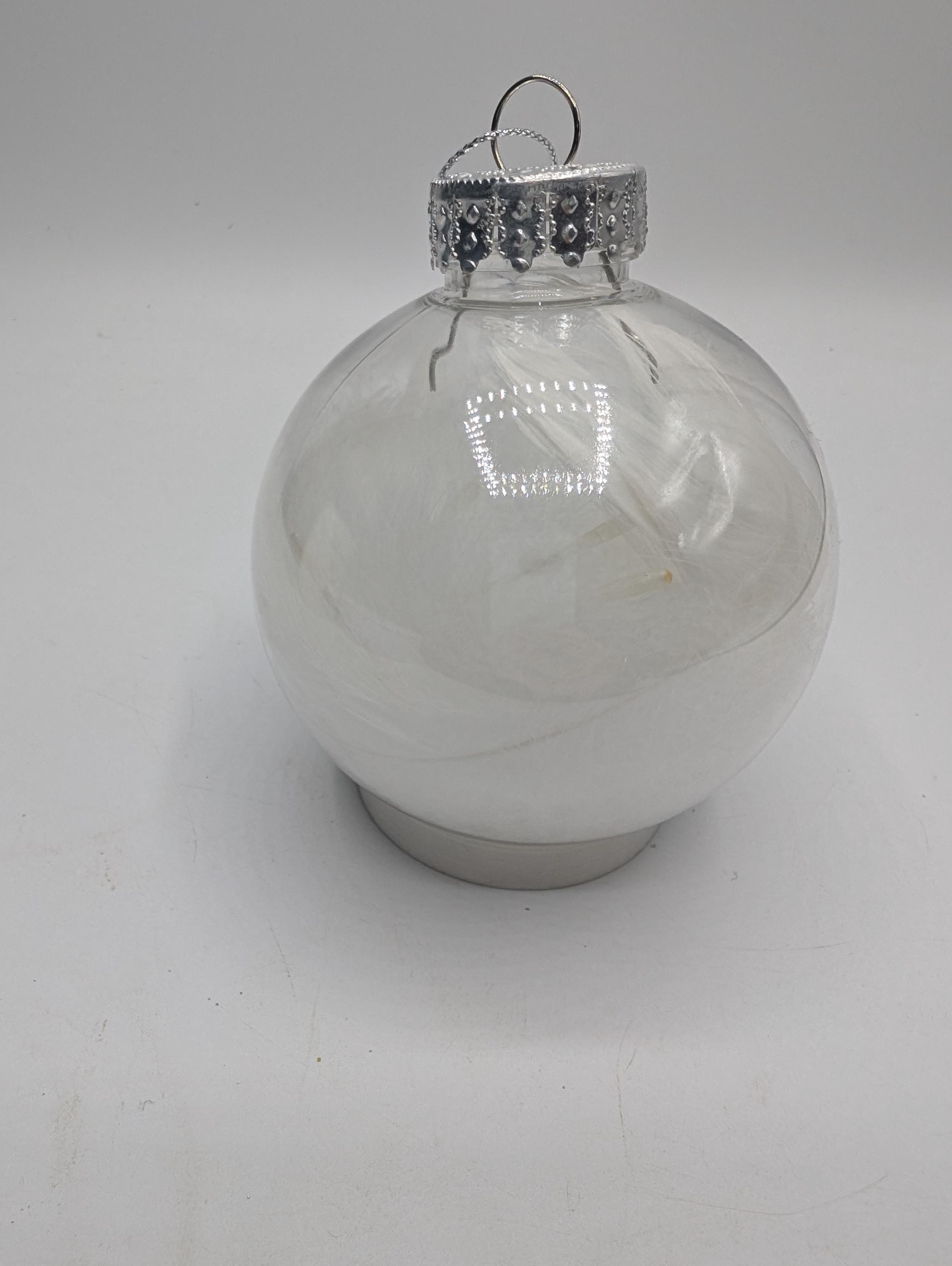 Personalised Christmas Bauble, Feather Bauble, Christmas Bauble Gift, Bauble Christmas Keepsake, Christmas Bauble Gift, Family Tree Baubles