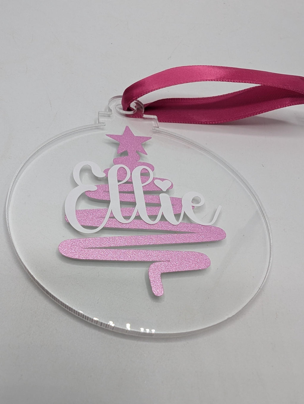 Personalised Christmas Bauble, Christmas Tree Bauble, Tree Personalised Decoration, Custom Bauble, Stocking Filler, Christmas Tree Decor