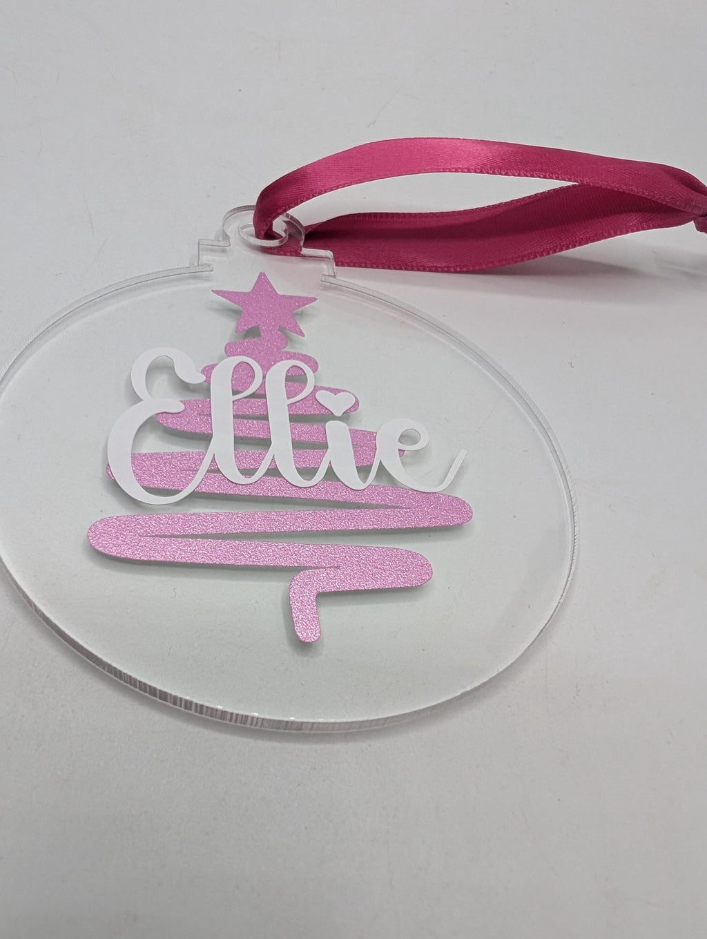 Personalised Christmas Bauble, Christmas Tree Bauble, Tree Personalised Decoration, Custom Bauble, Stocking Filler, Christmas Tree Decor