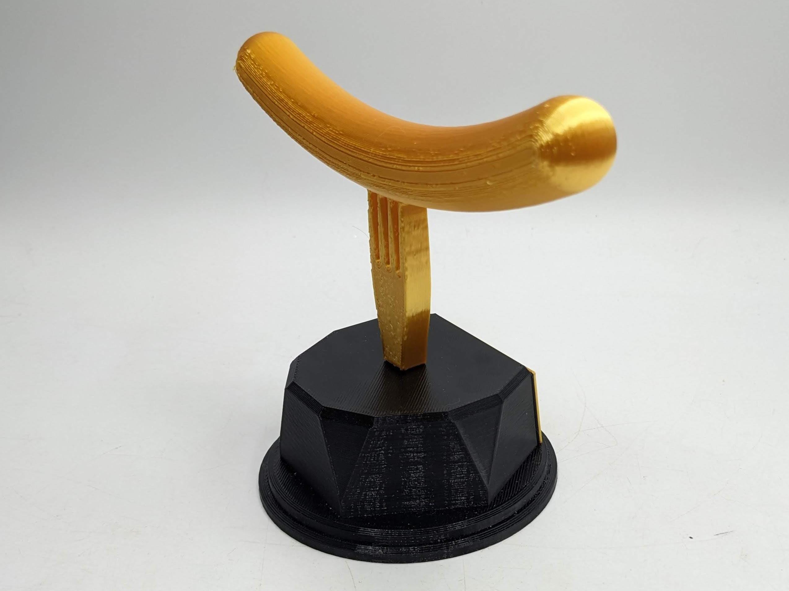 Personalised Sausage Trophy / Sausage Lover / Cheeky Sausage / Sausage Fun Trophy / Sausage Gift / Sausage Award / Sausage Joke Trophy
