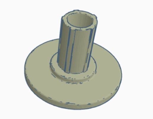 EEW 6.0 Orifice Reducer to fit EEW 6 / Orifice Reducer (with or without Built-in Twist Keeper) / EEW Accessories / Electric Spinning Eew