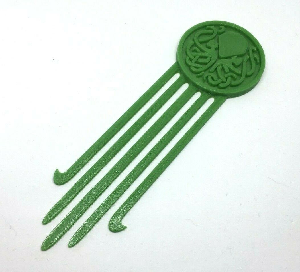 Cthulhu Bookmark, H P Lovecraft Inspired Bookmark Gift, Cthulhu Cult, Octopus Design Bookmark, Bookmark Gift, Reading Gift, Under 5 Pounds