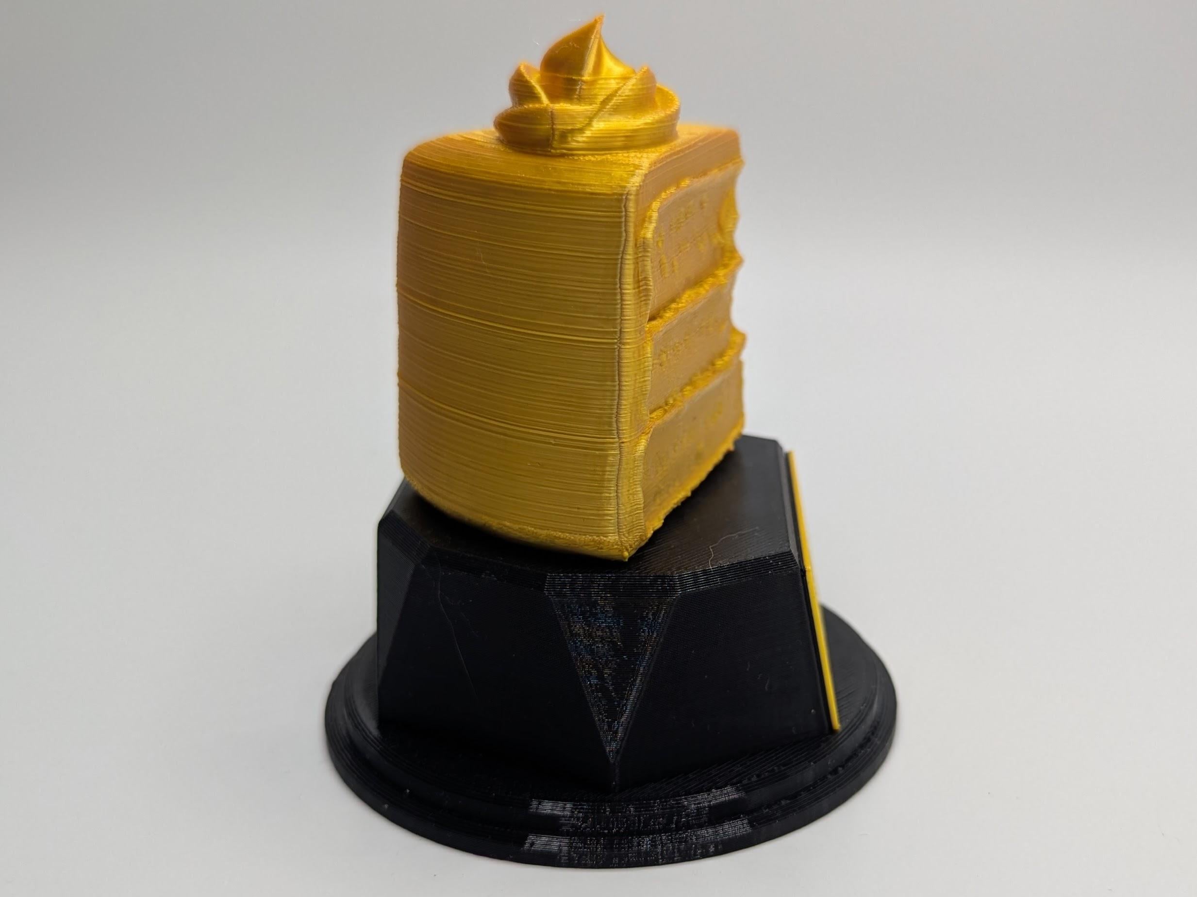 Personalised Cake Trophy, Cake Lover Trophy, Cake Award Trophy, Baking Trophy, Best Cake Maker, Baking Competition Award, Star Baker Cake