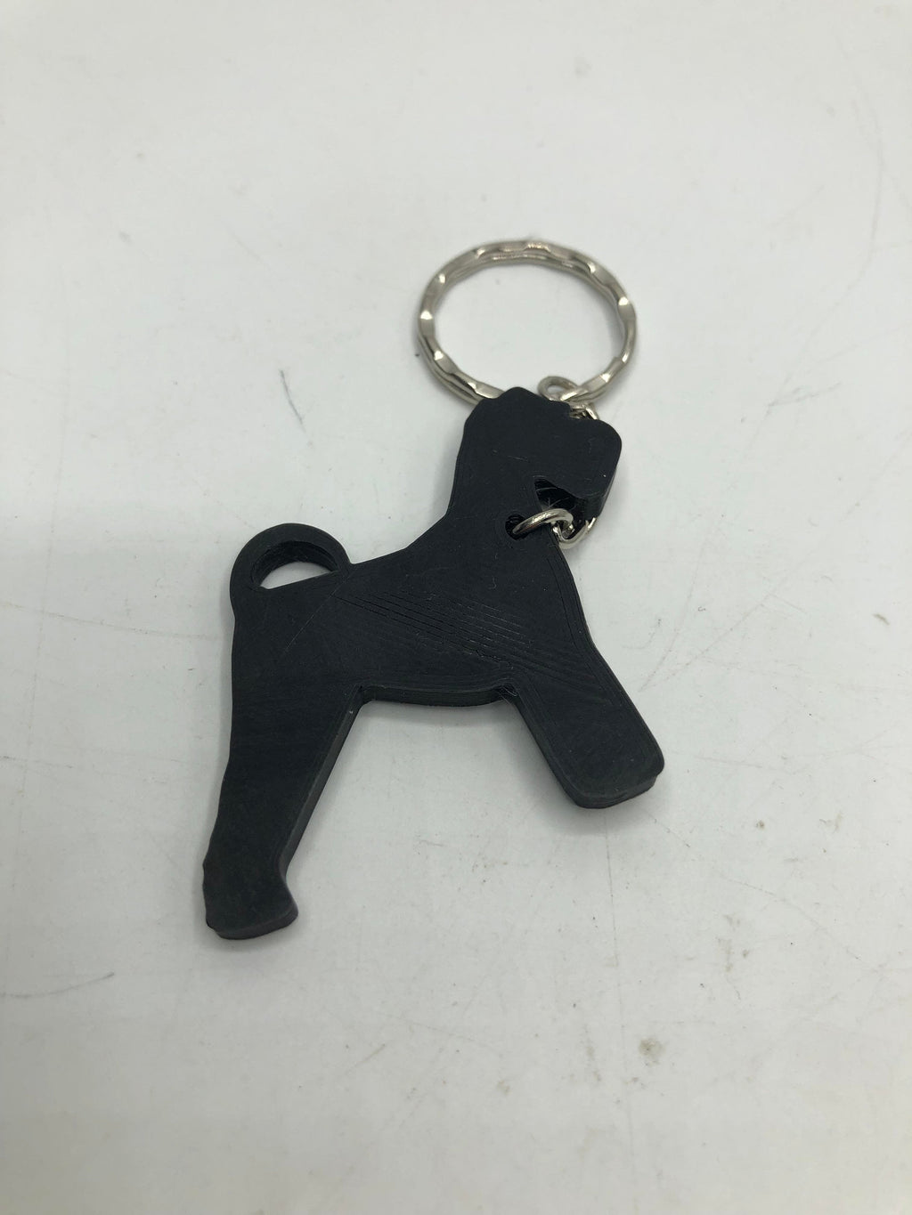 Schnauzer Dog Keyring / Schnauzer Gift Keyring / Schnauzer Bag Tag Gift / Schnauzer Dog Shaped Keyring / Schnauzer Lover Gift / Puppy Gift