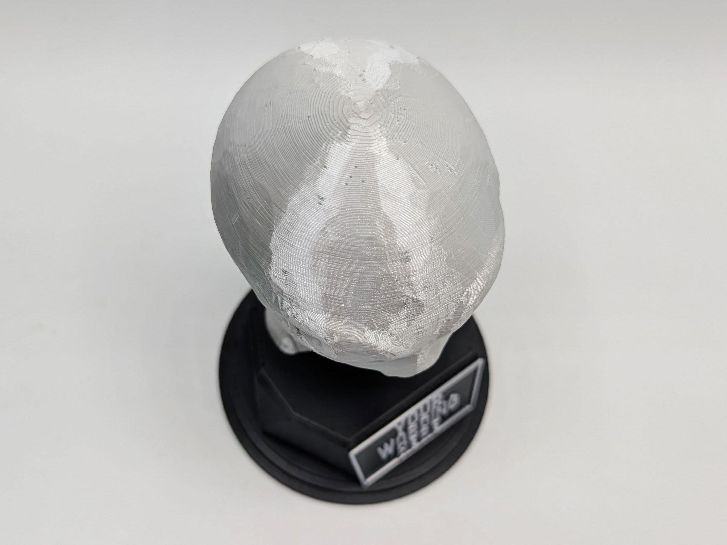 Personalised Alien Trophy, Alien Trophy, Alien Head Trophy Award, Custom Trophy, Golden Award, Sci Fi Lover Trophy, Sci Fi Office Award Gift