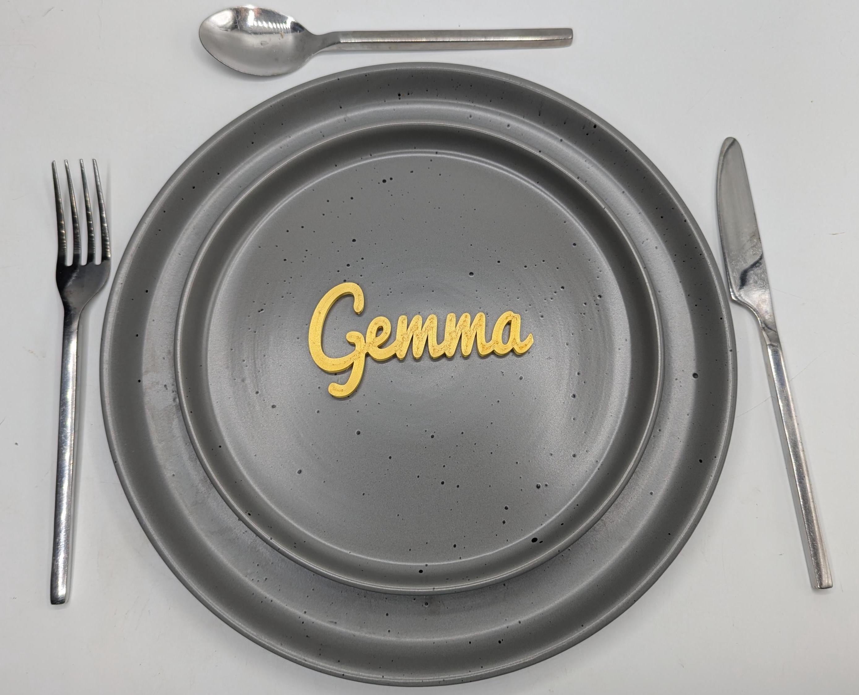 Wedding Table Place Names / Wedding Table Decor / Unique Wedding Favours / Personalised Place Names / Table Names / Place Name Tags