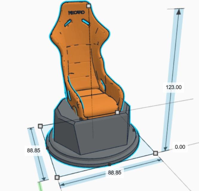 Personalised Racing Seat Trophy, Racing Award Trophy, Gift for Car Racer, Custom Trophy Gift, Stock Car Trophy, Racing Driver Trophy, Car