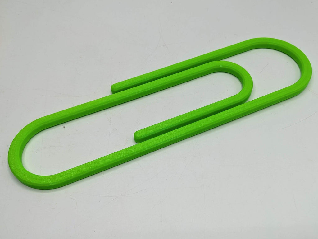 Giant Paperclip / Oversized Paperclip / Big Paperclip / Stationery Paperclip / Novelty Office Stationery / Office Supplies / Paperclip Tidy