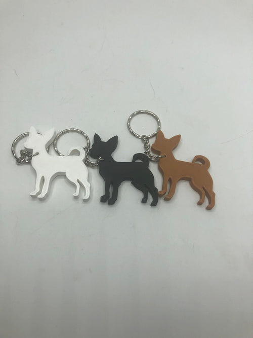 Chihuahua Keychain / Chihuahua Bag Tag / Gift for Chihuahua Owner / Dog Keyring for Chihuahua Lover / Chihuahua Keyring Bag Tag Gift / Puppy
