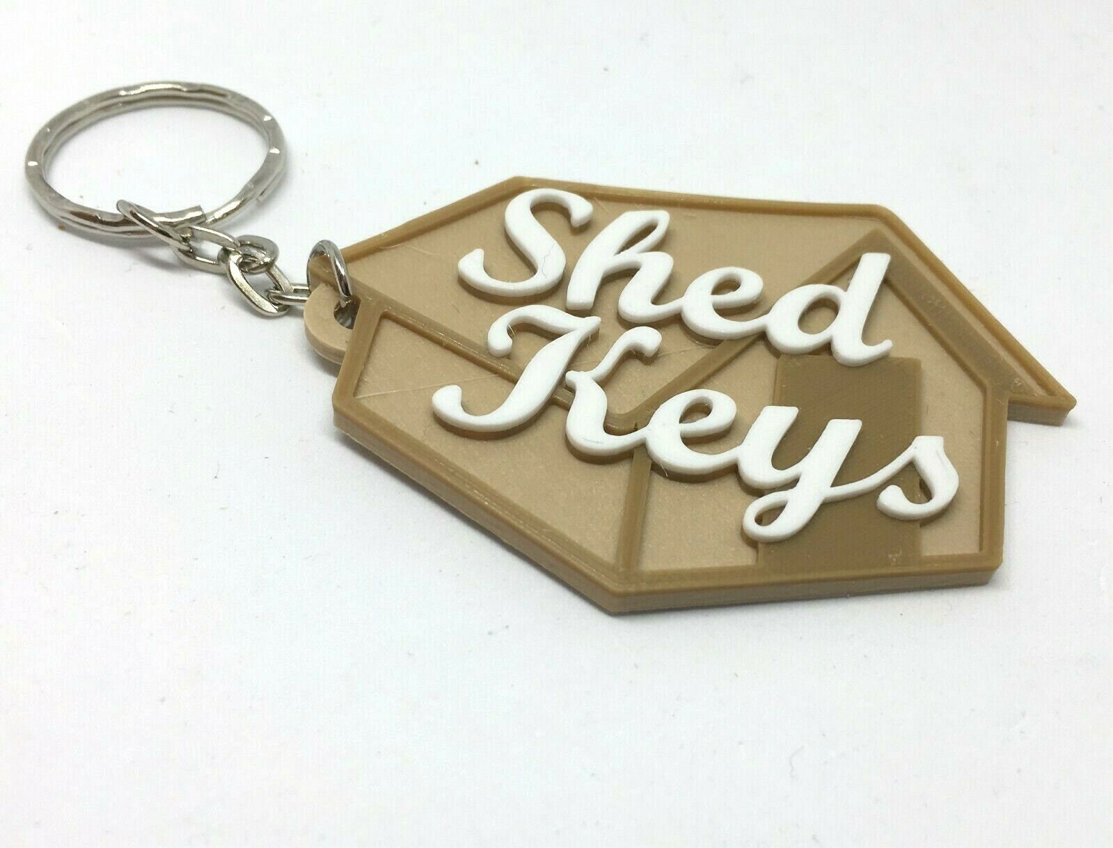 Shed Keys Keyring / Shed Keys Bag Tag / Man Cave Keyring / Shed Key Gift / Gift for Him / Shed Keyring / Shed Bag Tag / Keyring for Shed Key