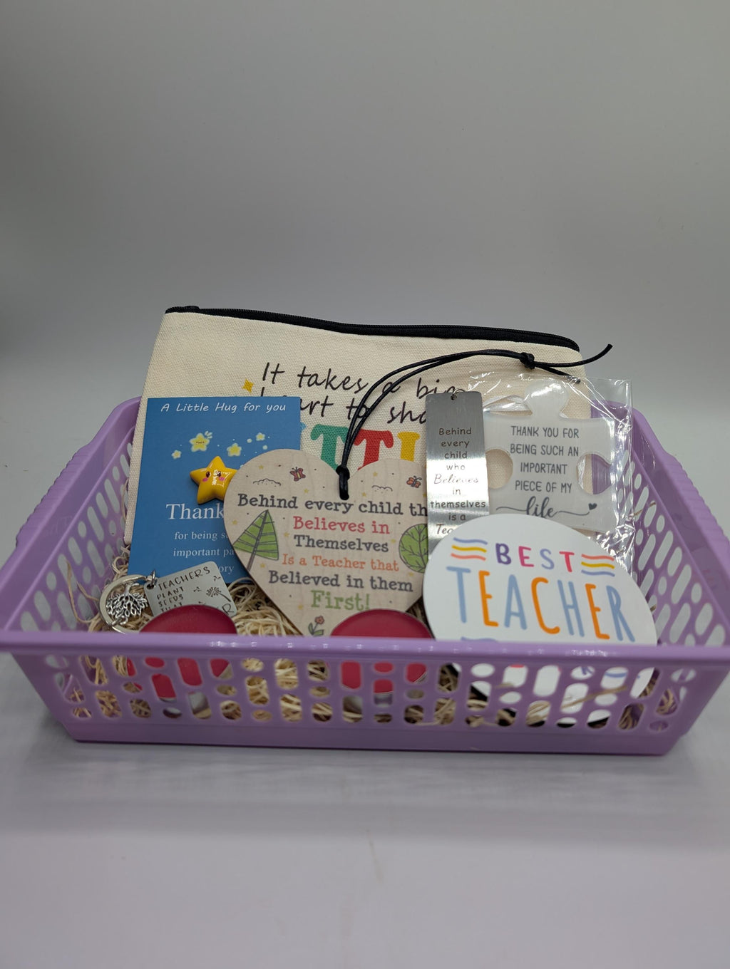 Teacher Appreciation Gift Basket, Thank You Teacher Gift, Nursery Teacher Hamper, End of Term Gift, Special Teacher Basket, Teacher Hamper