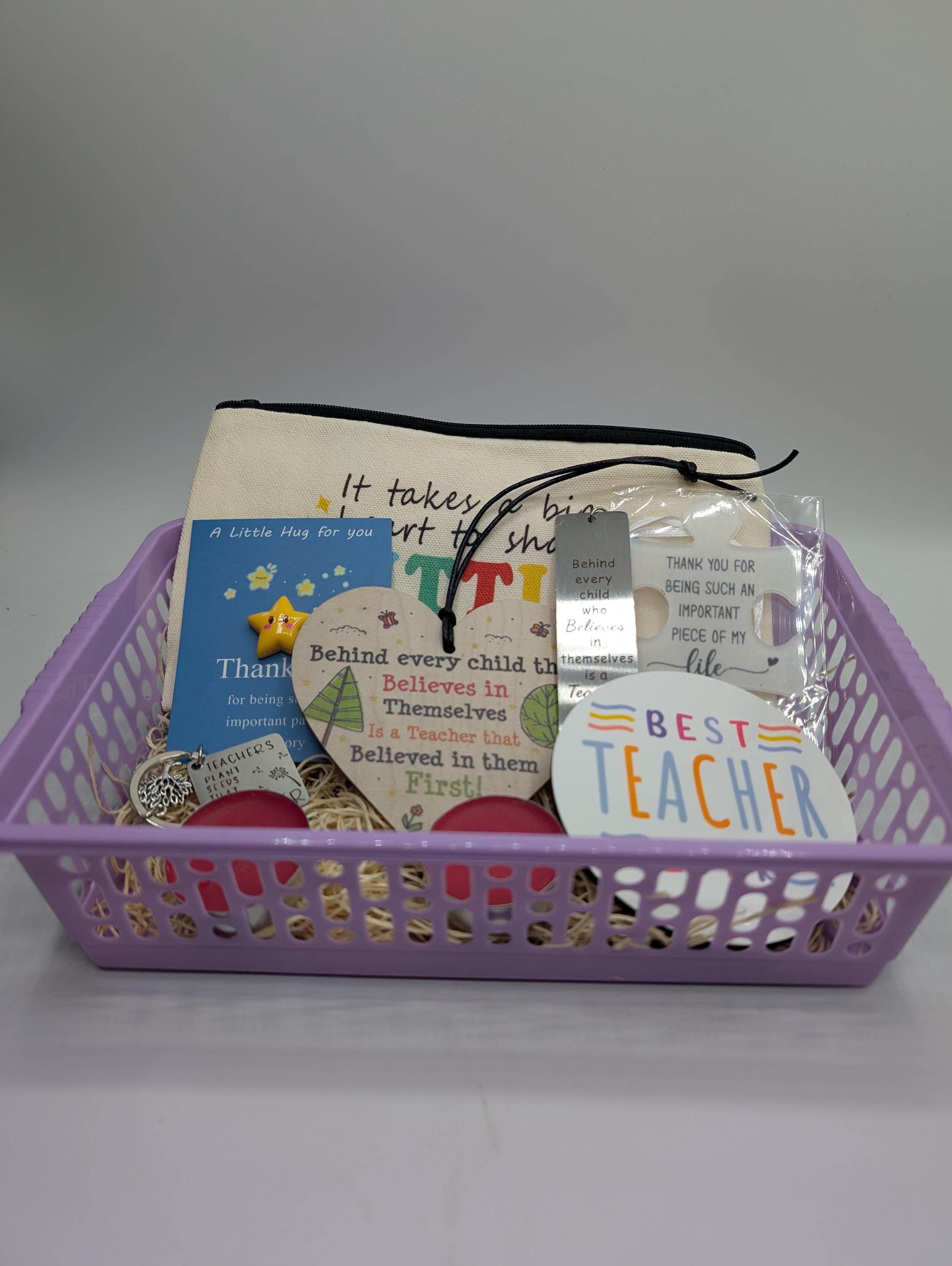 Teacher Appreciation Gift Basket, Thank You Teacher Gift, Nursery Teacher Hamper, End of Term Gift, Special Teacher Basket, Teacher Hamper