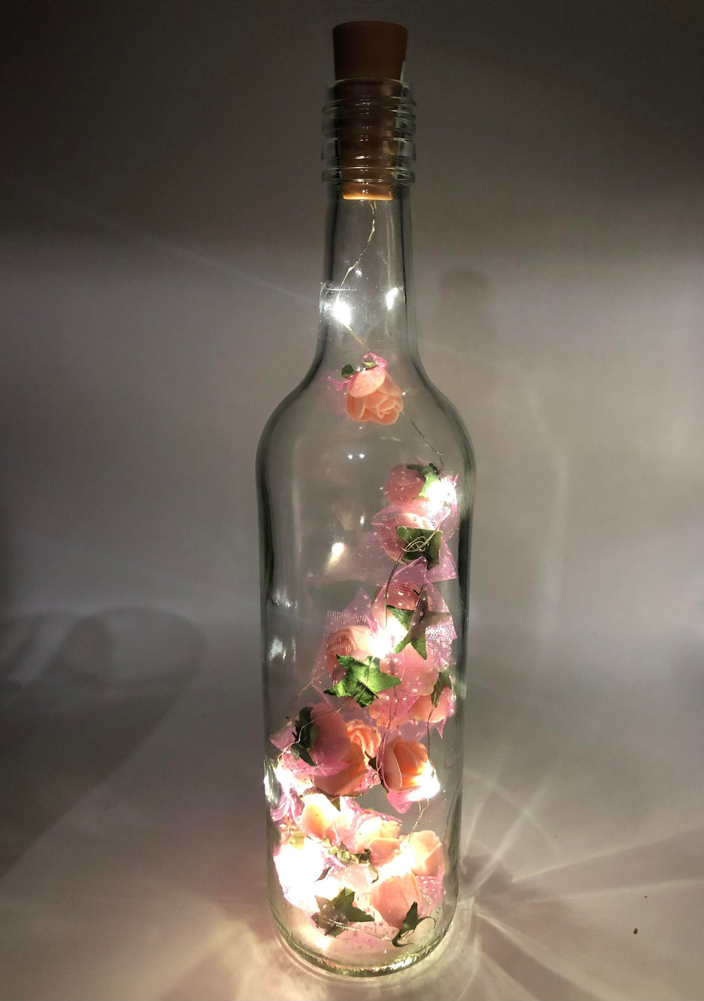 70th Birthday Gift, 70th Light Up Bottle, Special Birthday Light Up Bottle, Personalised Present, Personalised Light Up Bottle Gift