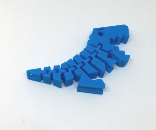 Roar-Some T-Rex Keyring, Flexible T-Rex, Tyrannosaurus Gift, Fidget Dinosaur, Articulated T-Rex, T-Rex Gift, Sensory Keyring, Under 5 Pound