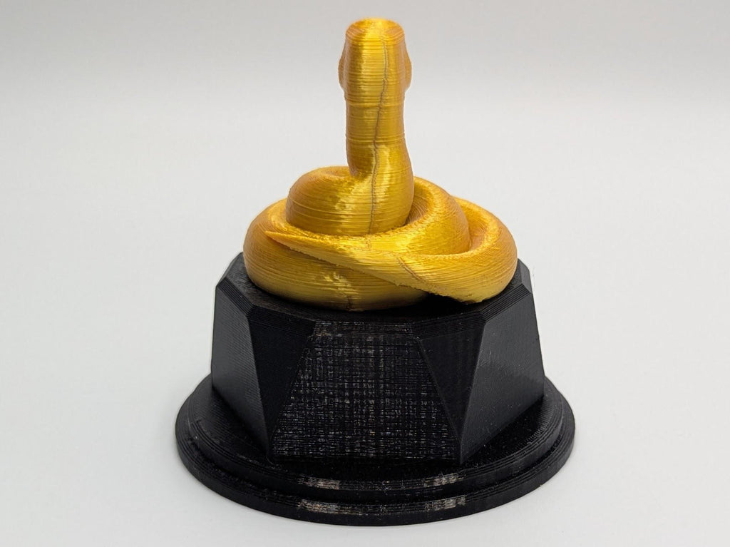 Personalised Snake Trophy, Snake Lover Trophy, Snakiest Award Trophy, Snake Trophy, Snake Owner Gift, Serpent Award Trophy, Dirty Snake Gift