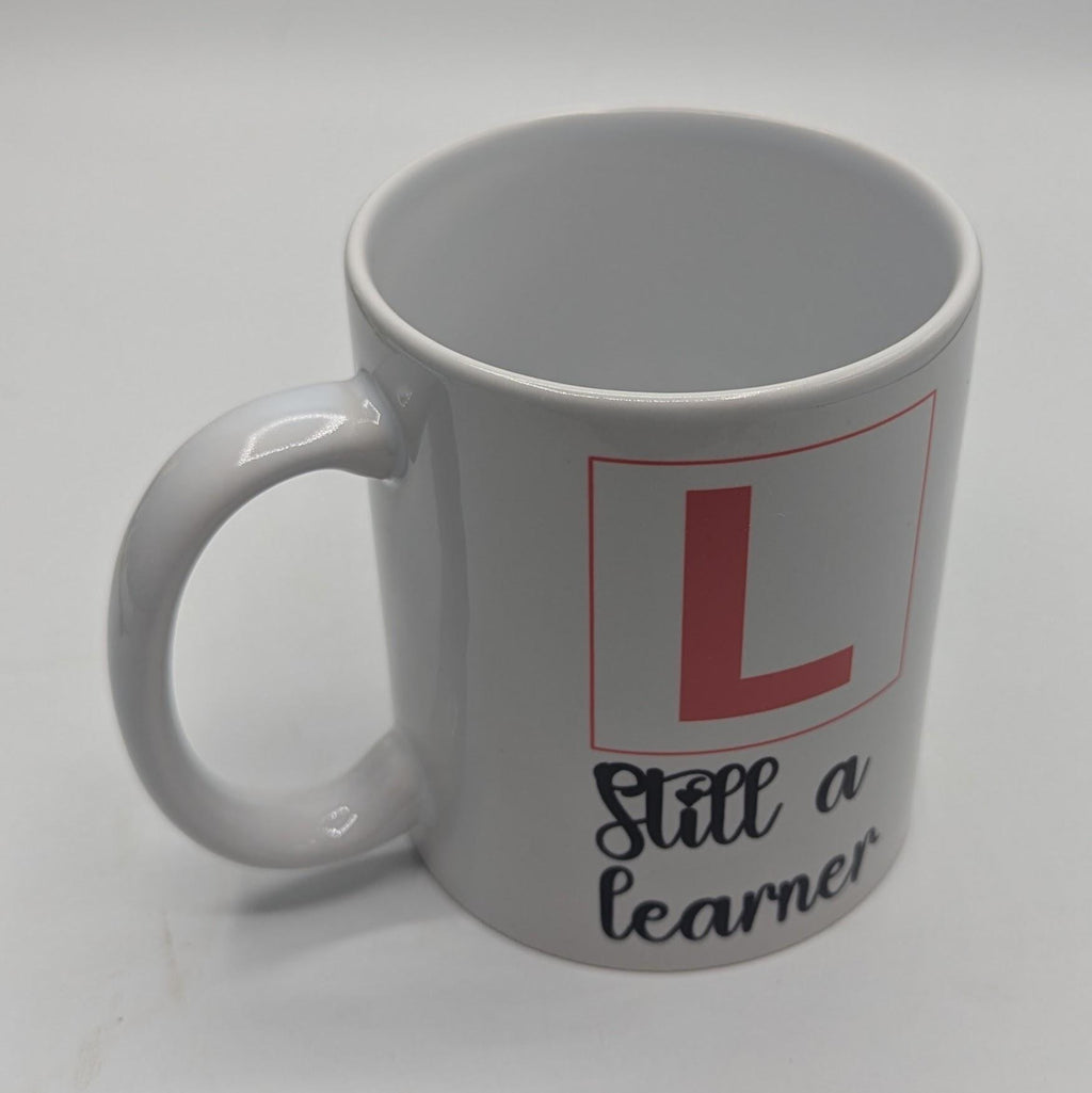Learner Driver Mug, Funny Gift for Learner, Learner Driver Gift, 17th Birthday Gift, Personalised Learner Mug, Learning to Drive, Learner