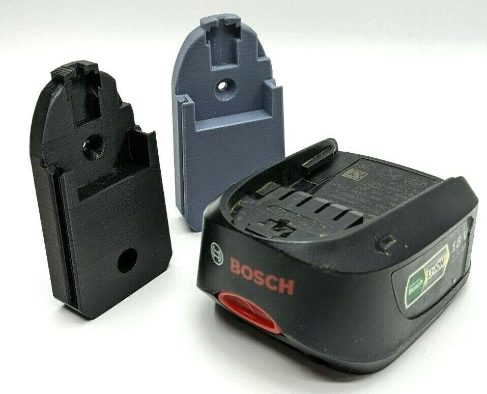 Wall Mount for BOSCH 18V PBA W-B Batteries / Storage Holder - Shed / Workshop / Bosch 18V PBA W-B Battery Mount / Battery Storage Mount