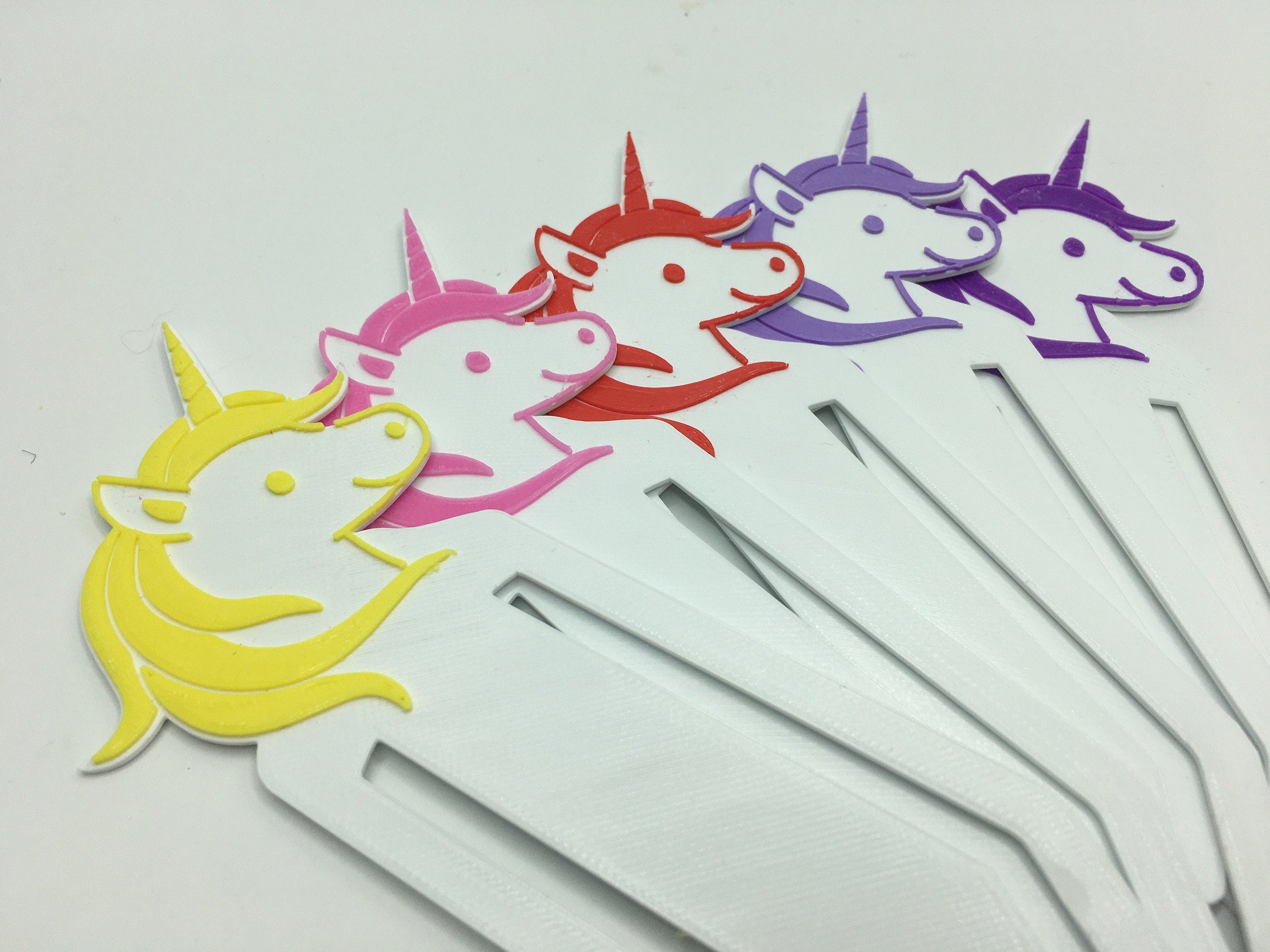 Unicorn Bookmark, Unicorn Gift, Unicorn Page Marker, Gift for Reader, Unicorn Party Bag Filler, Unicorn Stocking Filler, Unicorn Lover Gift