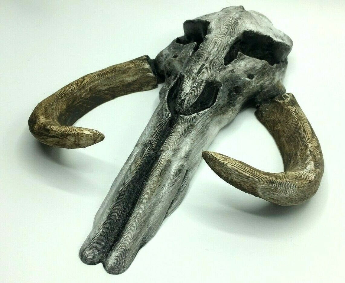 Mythosaur Skull Replica 260mm, Skull Wall Art, Skull Prop Replica, Skull Wall Art Replica, Sci-Fi Skull Wall Art, Mythosaur Skull Wall Art