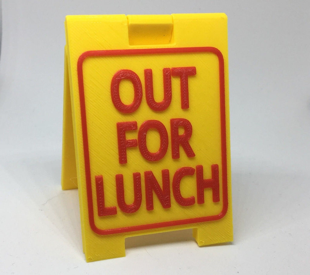 Empty The Dishwasher Sign / Till Closed Sign / Out for Lunch Sign / Till Closed Sign / Customisable Sandwich Board Sign / Wash Hands Sign