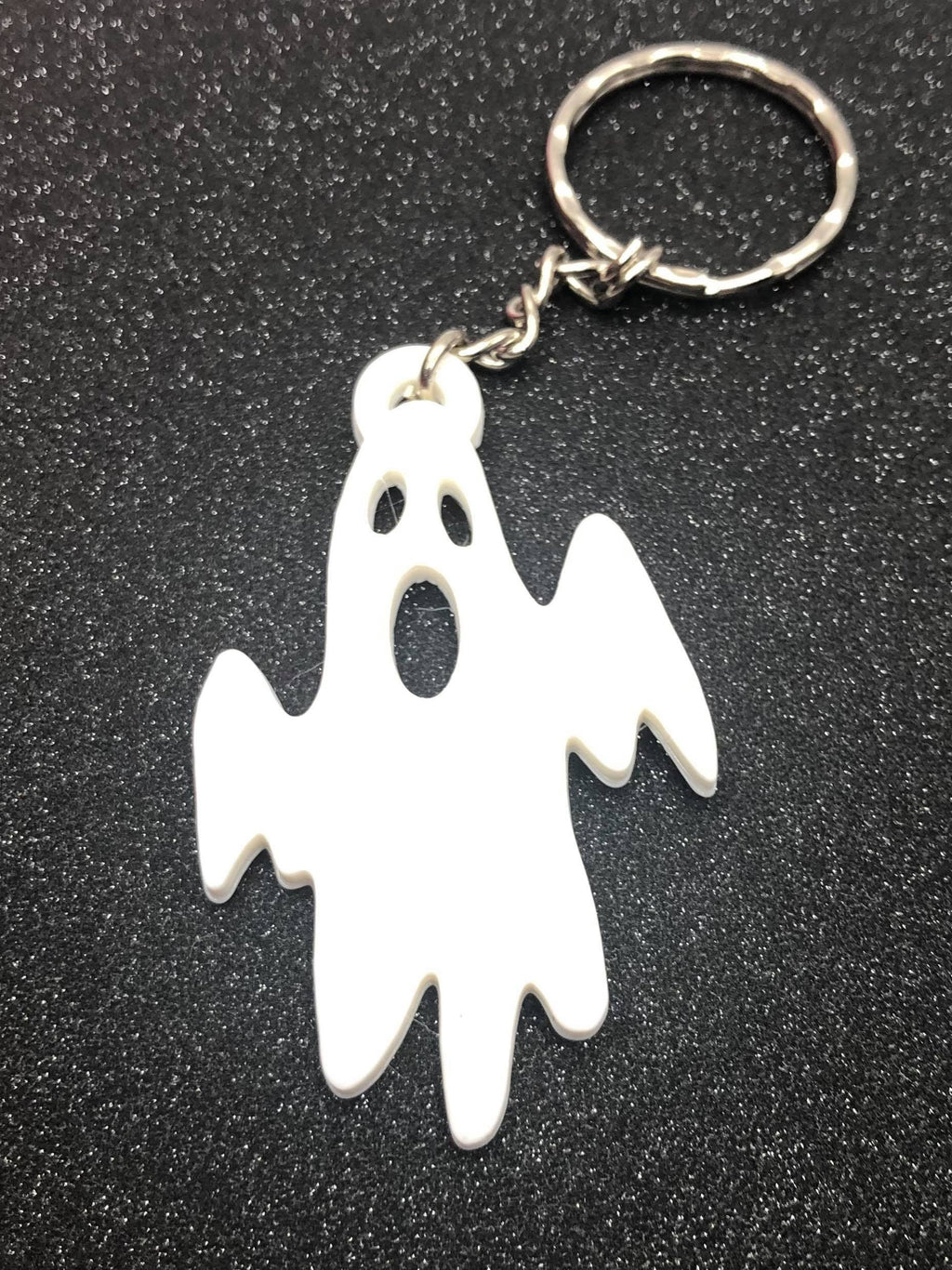 Ghost Keyring, Ghost Halloween Party, Ghost Bag Tag, Halloween Party Gift, Ghost Shaped Gift, Ghost Keychain, Ghost Lover Gift, Halloween