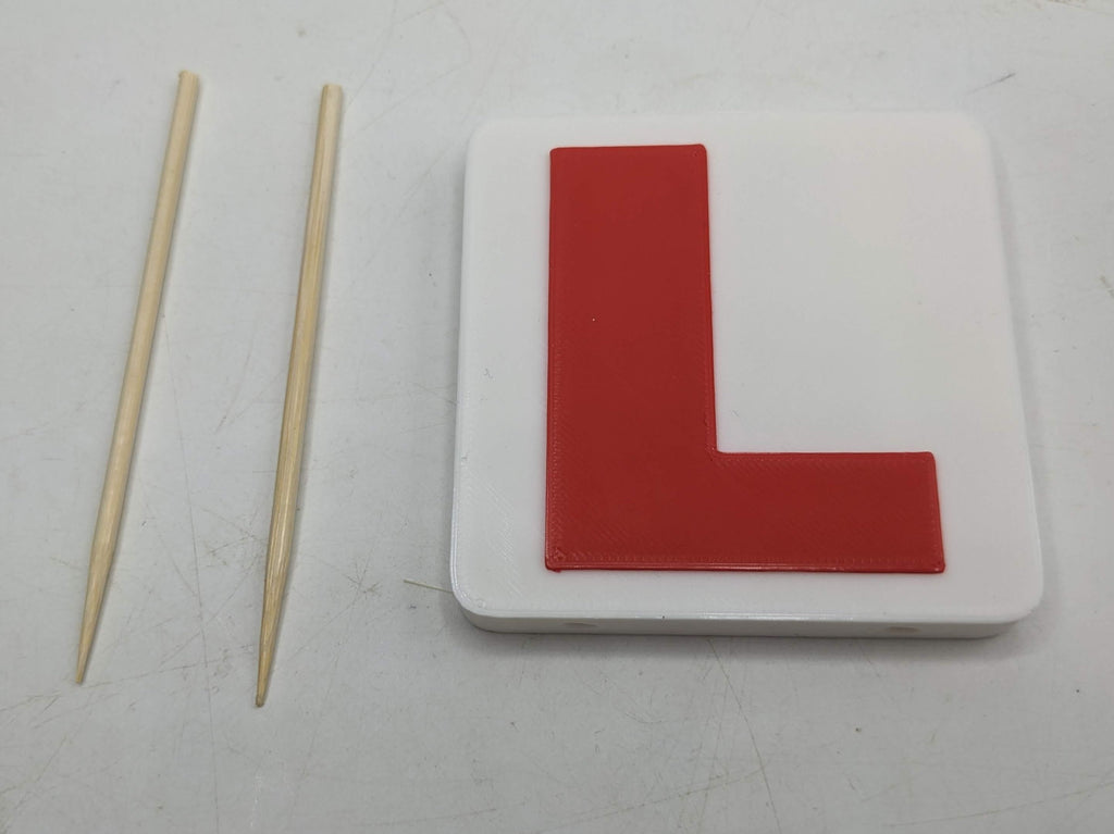 Learner Driver Cake Topper / New Driver Cake Topper / LPlate Cake Topper / 17th Birthday Cake /P Plate Cake Topper / Just Passed Cake Topper