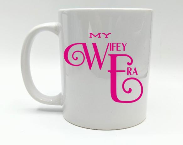 Wifey Era Mug, Funny Best Friend Gift, Just Married Gift, She Said Yes Gift, Wedding Present Gift, Wifey Mug Present