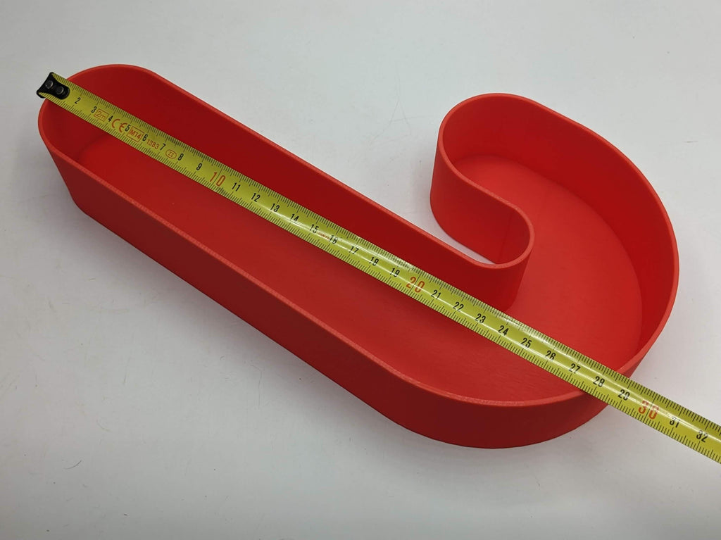 Candy Cane for Sweet filling (10")  / Christmas Table Display / Charcuterie Xmas / Reusable Candy Cane / Christmas Sweet Tray / Candy Cane