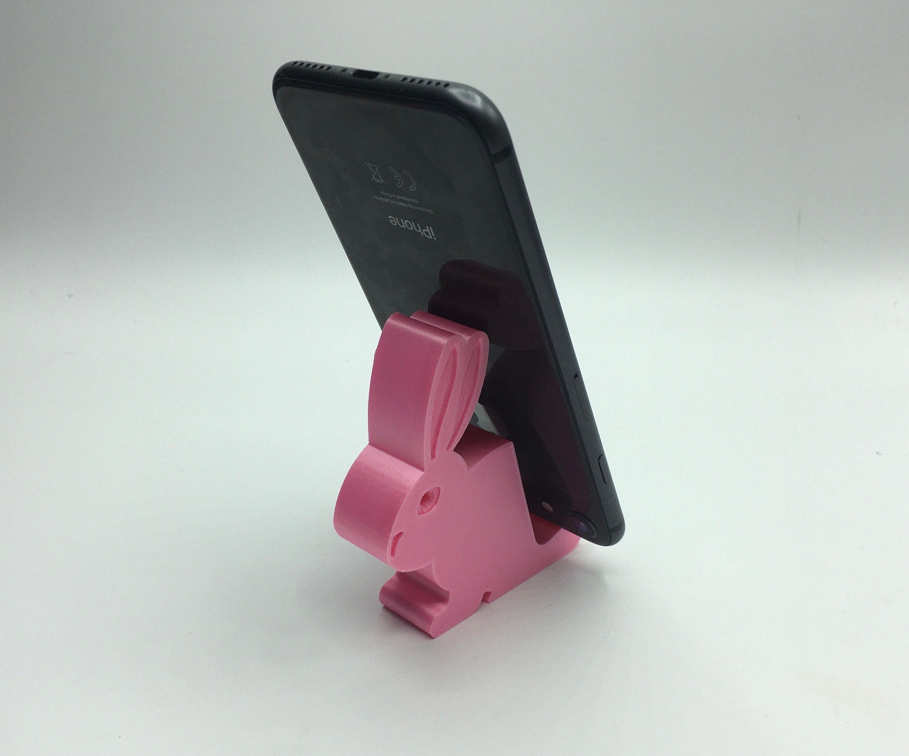 Bunny Mobile Phone Holder / Rabbit Phone Holder / Android Phone Holder / Iphone Holder / Bunny Phone Stand / Desk Accessory / Bunny Shaped