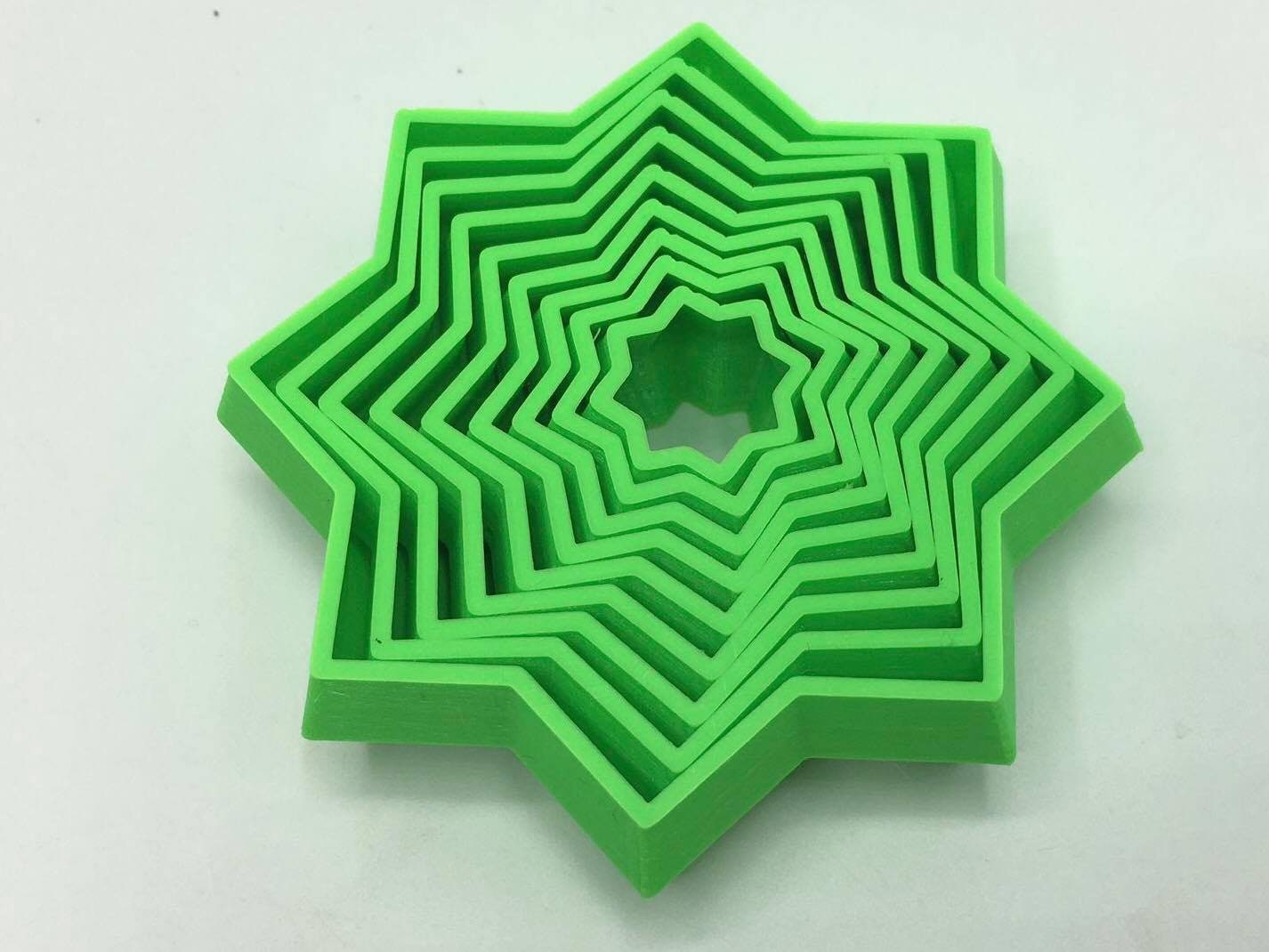 Stress Relief Desk Toy, Fidget Star Sensory Executive Toy, Under 5 Pounds, Star 8 Point Fidget, Fidget Toy for Over 14s, Adult Autism