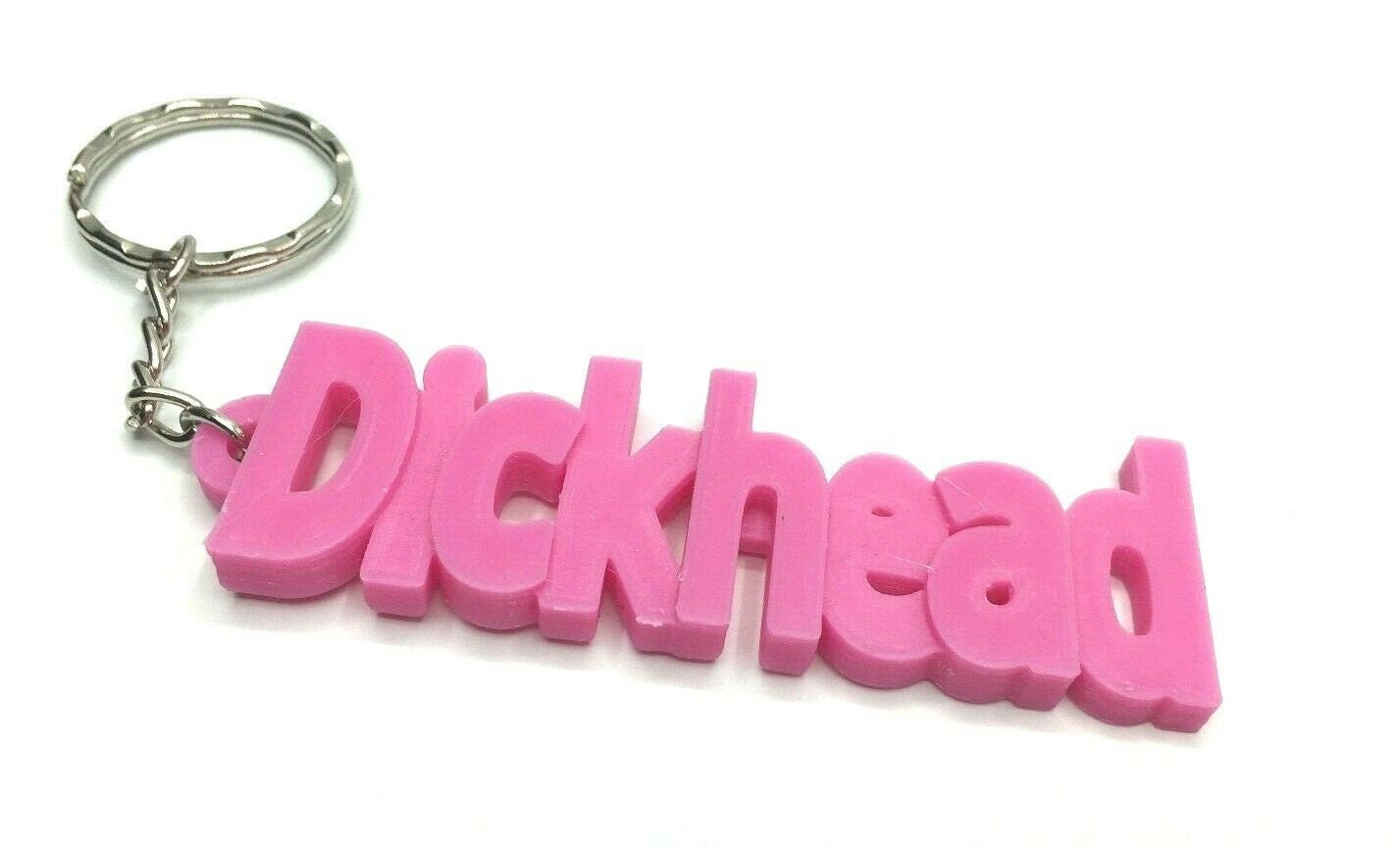 Insult Keyring / Swearword Keyring / Rude Gift for Friend / Insulting Bag Tag Gift / Adult Keyring / Funny Keychain / Insult Keyring / Gift