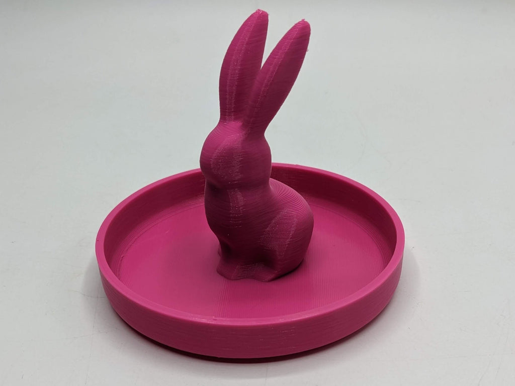 Bunny Rabbit Trinket Dish / Rabbit Ring Stand Jewellery Holder / Trinket Rings Dish /  Rabbit Ring Stand / Trinket Dish Ring Holder / Gift