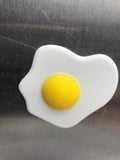 Fried Egg Shaped Magnet / Funny Novelty Magnet in the shape of Fried Egg / Egg Lovers Magnet / Magnet in the Shape of a Fried Egg / Magnet