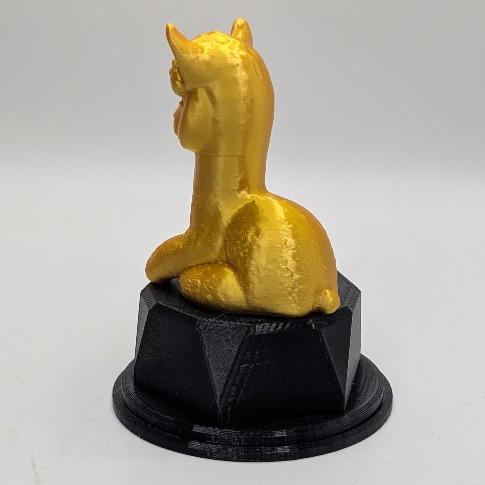 Personalised Llama Trophy, Llama Award Gift, Custom Trophy Gift, Funny Llama Award Gift, Office Trophy, Llama Farmer Trophy, Llama Lover