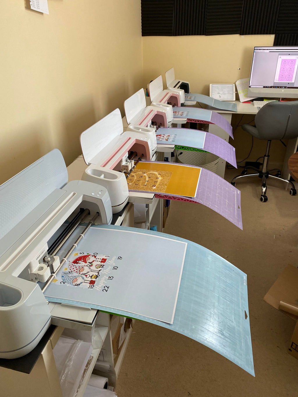 Cricut Maker 3 Machine Mat Extension / Extender Holder stop mat from falling to floor (pair) / Cricut Maker Mat Holder / Cricut Accessories